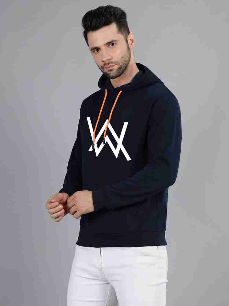 Buy Thalasi Printed Mens Sweatshirt Hoodie for Winter - Black Full