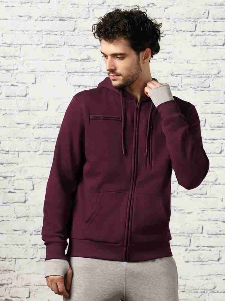 Mens full zip sweatshirt cheap without hood