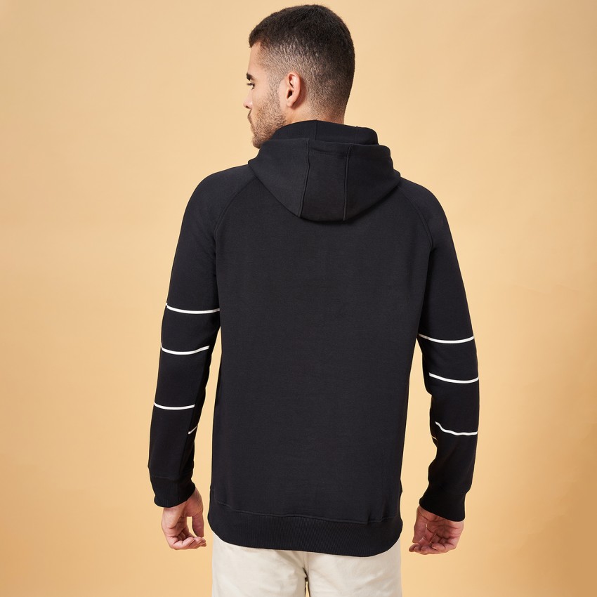 Adidas originals eqt outline hoodie sales in black dh5216