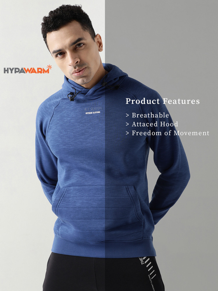 Wildcraft full sleeve solid men's sweatshirt discount
