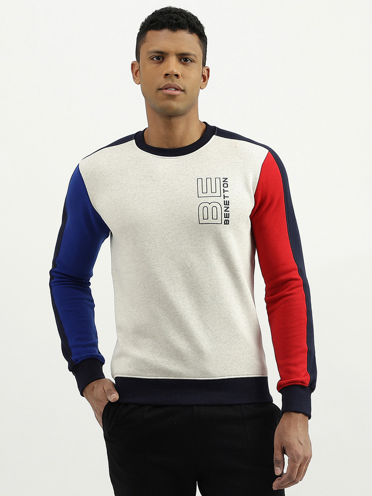 Benetton sweatshirt mens store