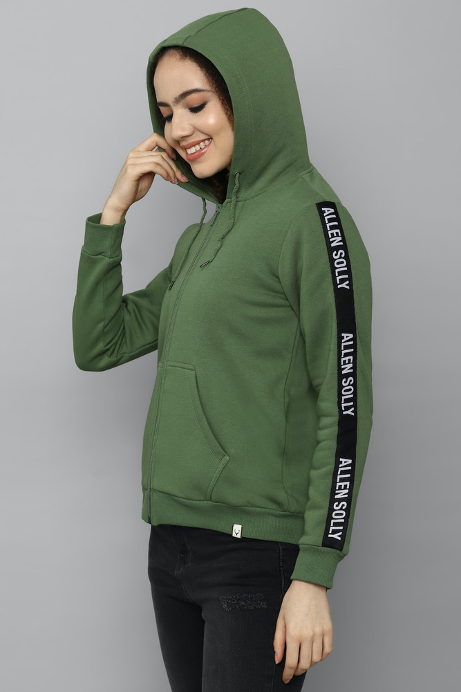 Allen solly green 2025 sweatshirt