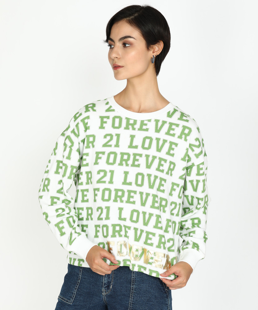 Love sweatshirt forever 21 online