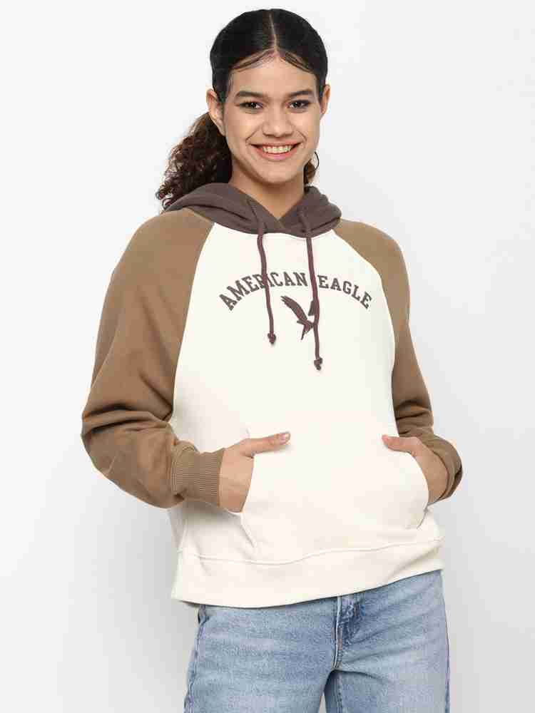 American Eagle Outfitters Full Sleeve Color Block Women Sweatshirt