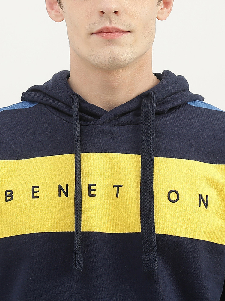 United colors of benetton hooded sweatshirt on sale