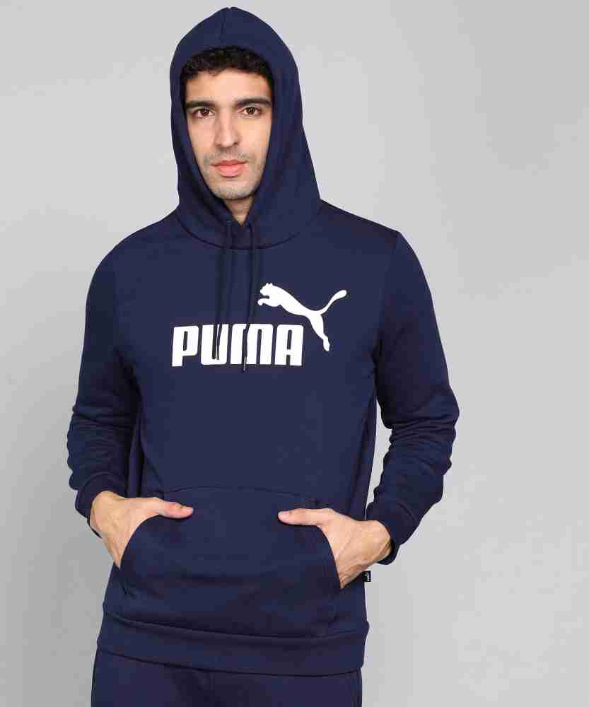 Dark blue deals puma hoodie