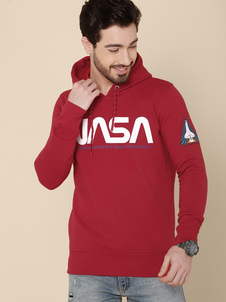 Nasa hoodie clearance red