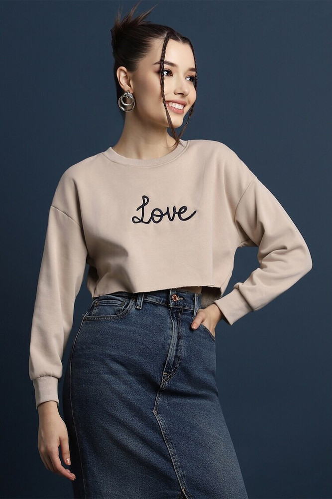 FOREVER 21 Full Sleeve Solid Women Sweatshirt Buy FOREVER 21