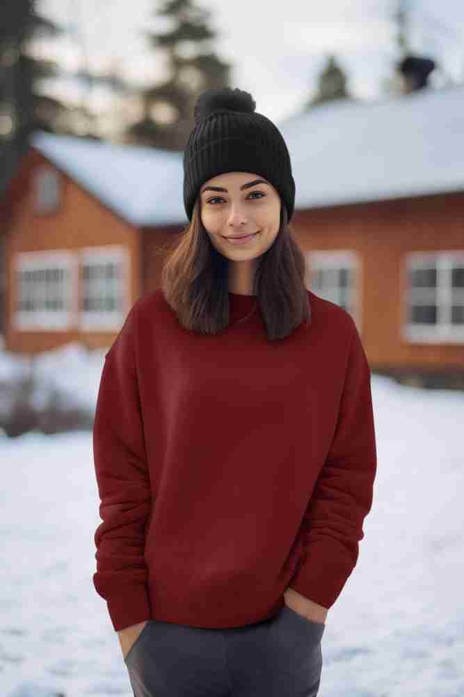 COLOR CAPITAL Full Sleeve Solid Women Sweatshirt Buy COLOR CAPITAL Full Sleeve Solid Women Sweatshirt Online at Best Prices in India Flipkart