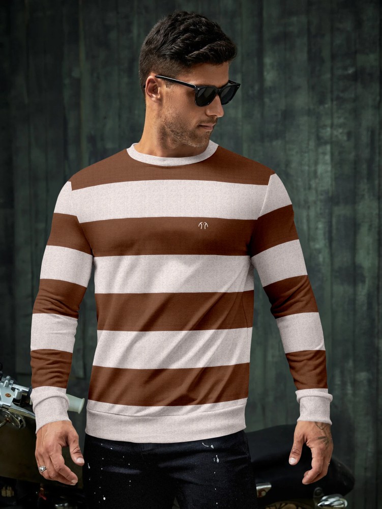 Striped sweatshirts outlet mens