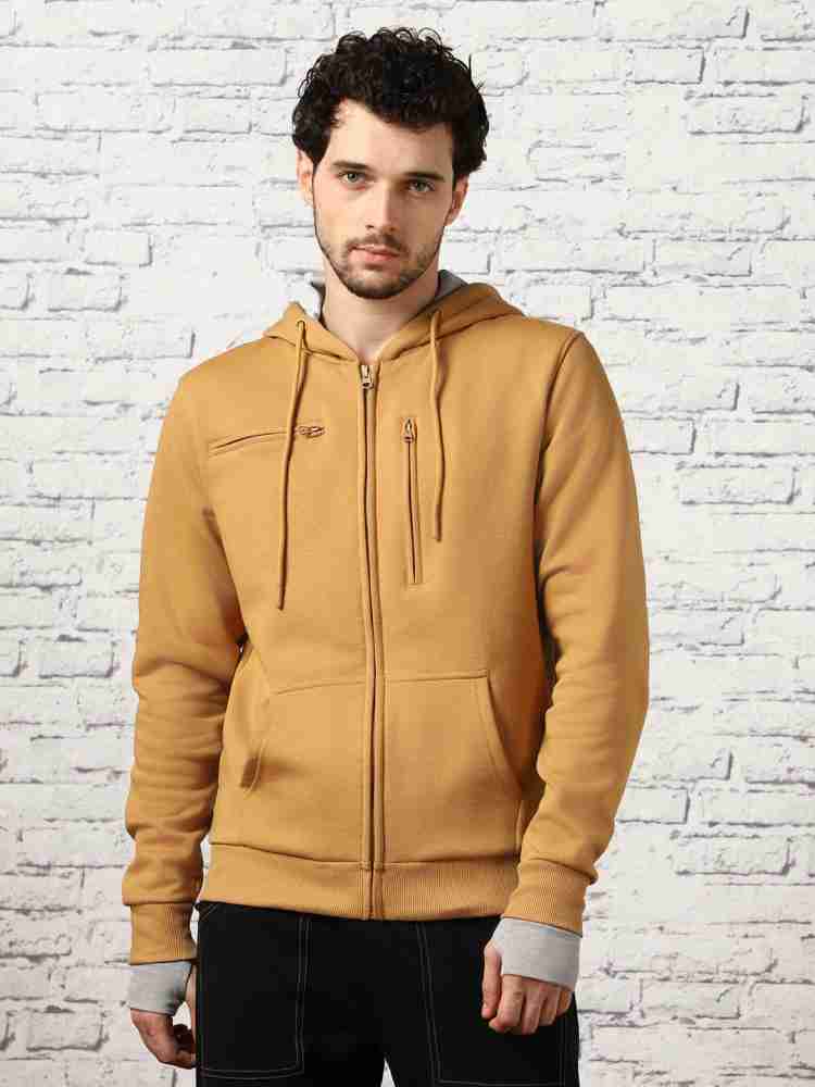 Buy Yellow Sweatshirt & Hoodies for Men by Nobero Online