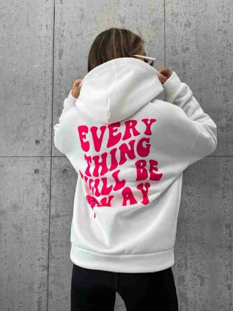 SXV STYLE Full Sleeve Printed Women Reversible Sweatshirt - Buy