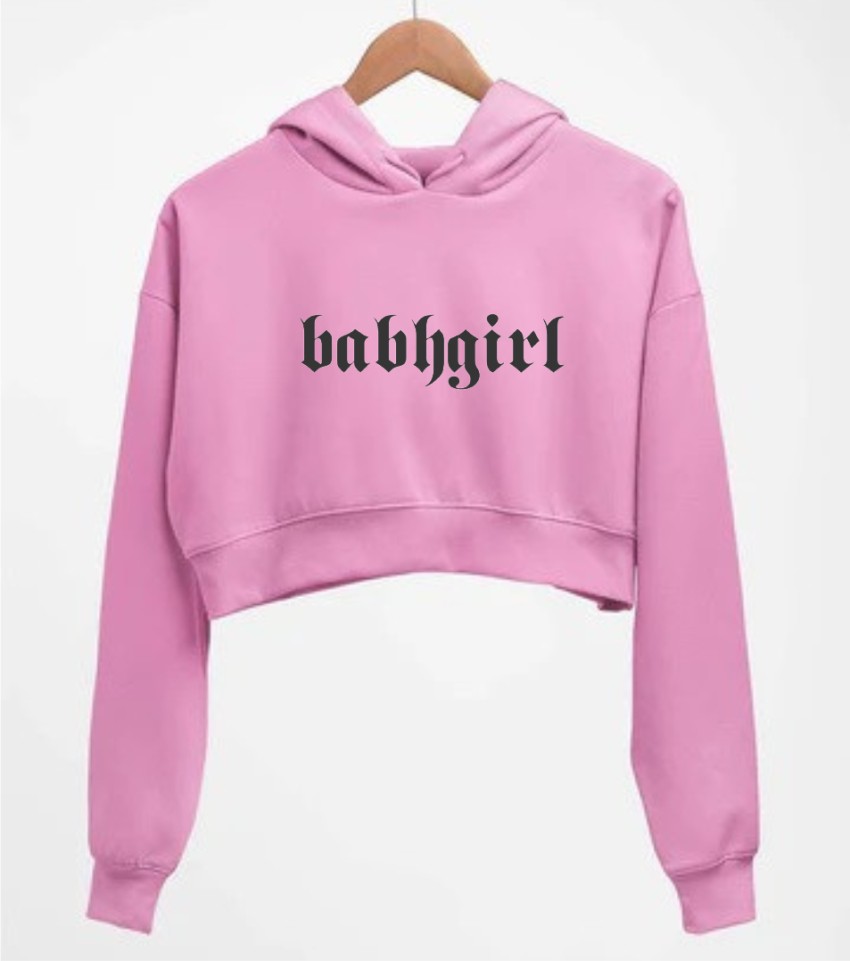 Hoodie crop discount top on flipkart