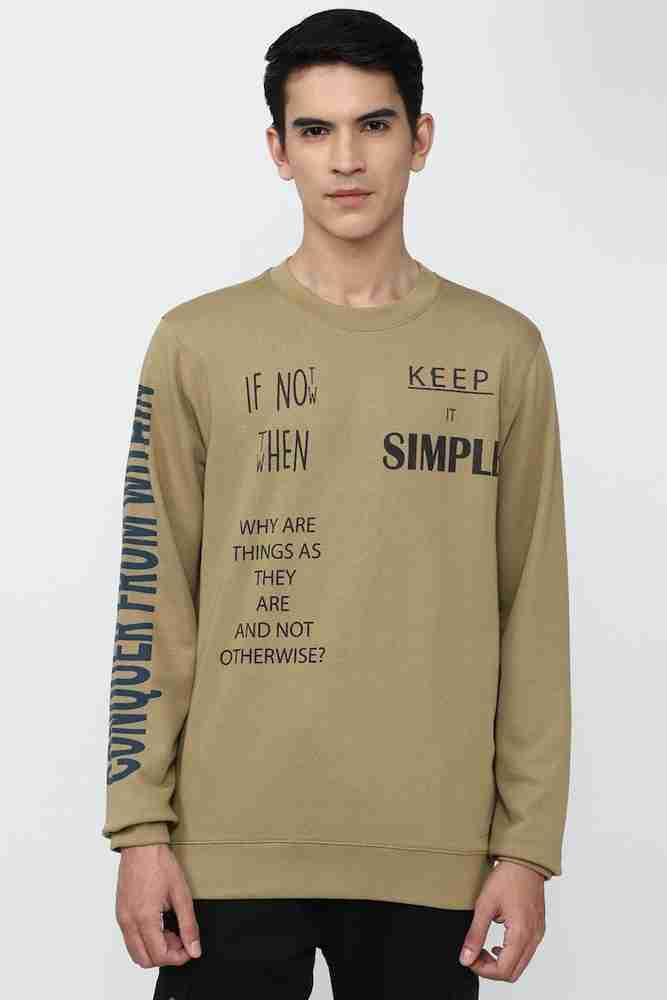 FOREVER 21 Full Sleeve Graphic Print Men Sweatshirt Buy FOREVER 21 Full Sleeve Graphic Print Men Sweatshirt Online at Best Prices in India Flipkart