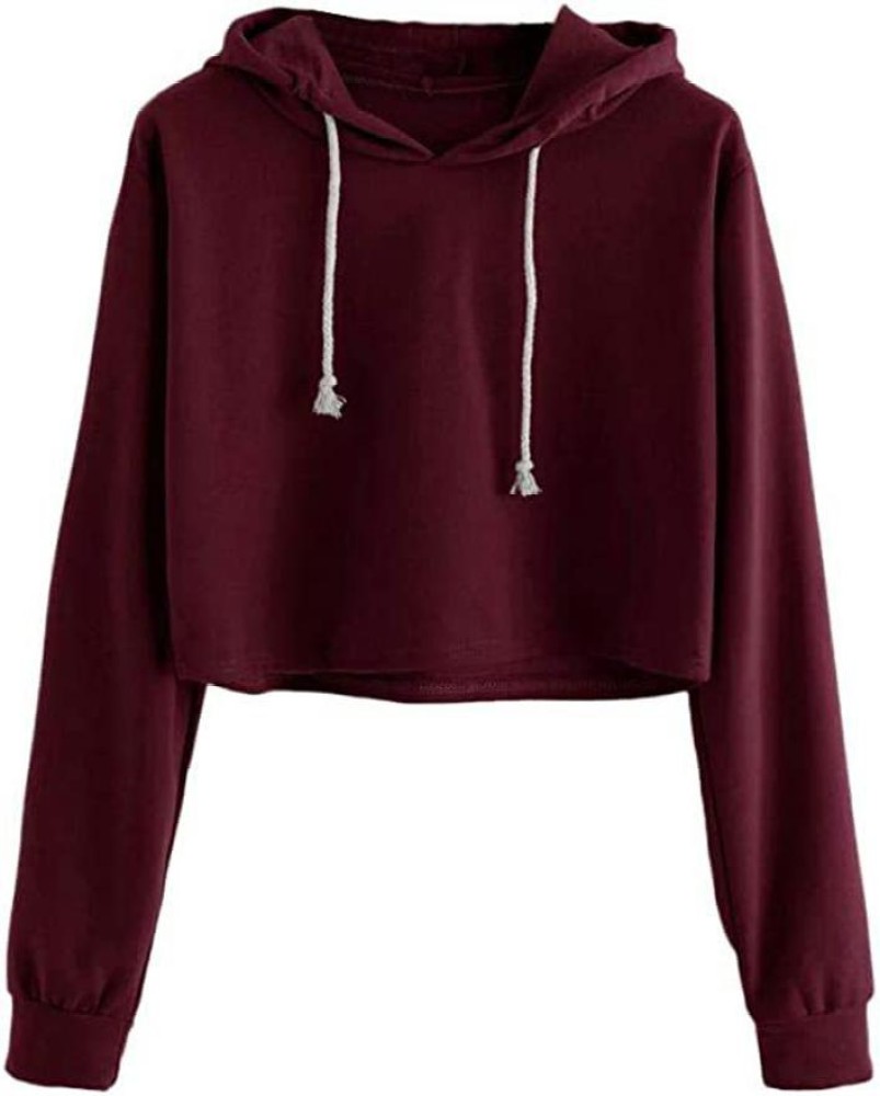 Crop top 2025 hoodie flipkart