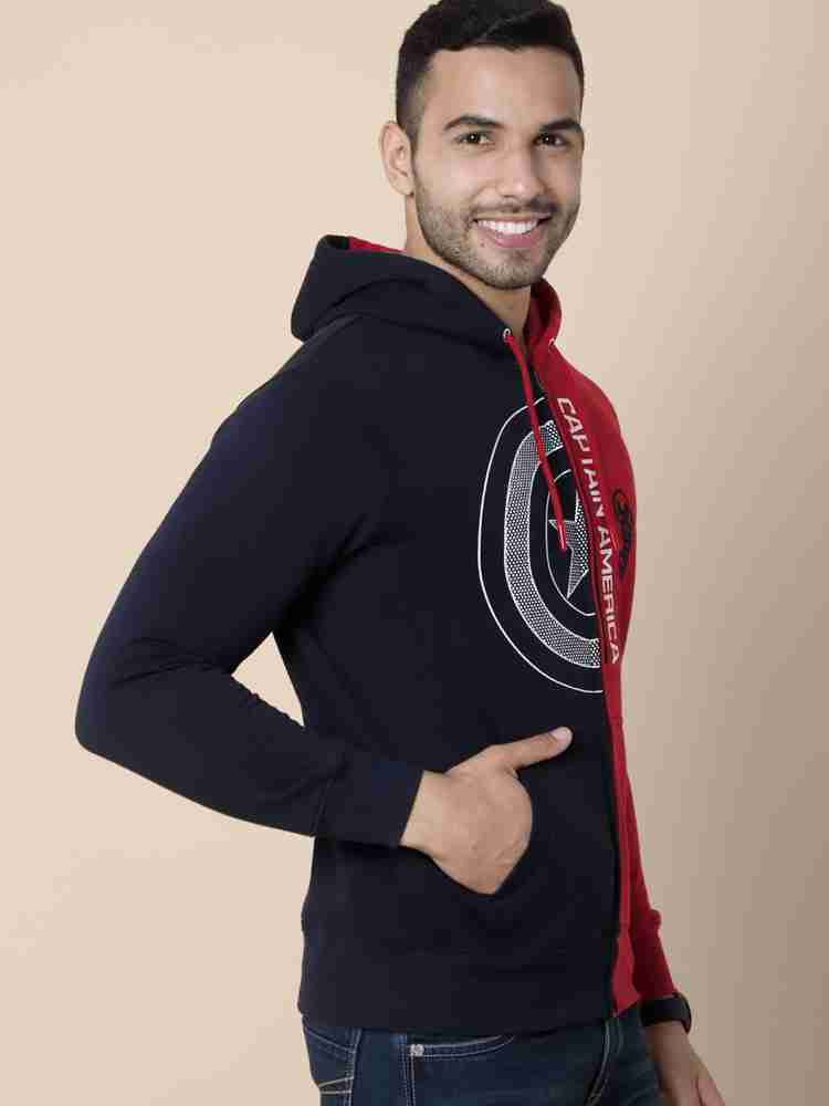 Captain America By Free Authority Full Sleeve Color Block Men Sweatshirt Buy Captain America By Free Authority Full Sleeve Color Block Men Sweatshirt Online at Best Prices in India Flipkart