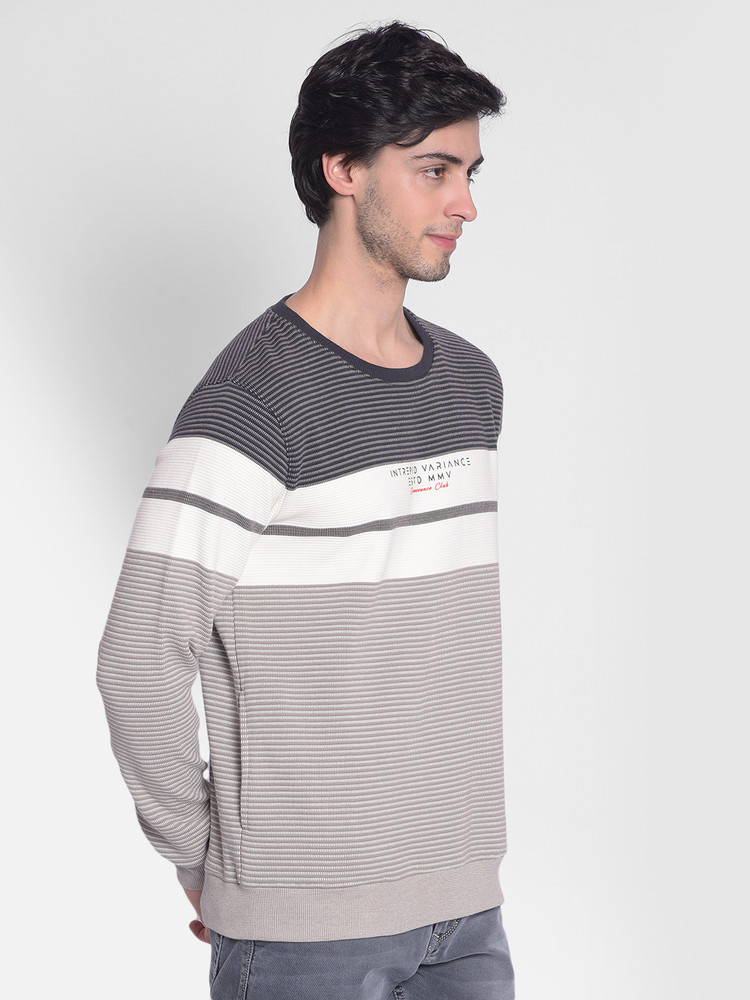 CRIMSOUNE CLUB Full Sleeve Striped Men Sweatshirt - Buy CRIMSOUNE CLUB Full  Sleeve Striped Men Sweatshirt Online at Best Prices in India | Flipkart.com