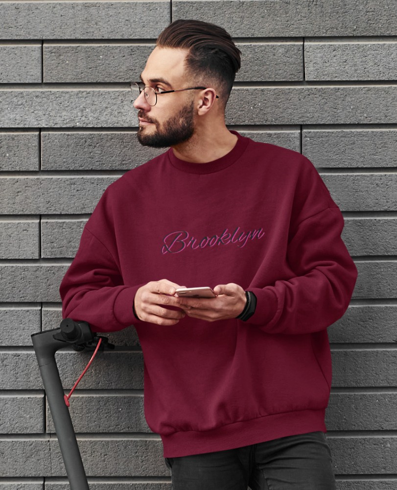 Crew Neck Sweatshirts - Buy Crew Neck Sweatshirts online in India