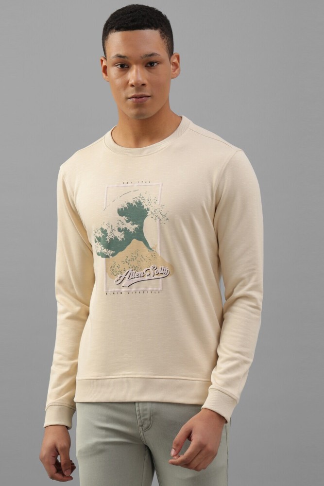 Allen Solly Full Sleeve Graphic Print Men Sweatshirt - Buy Allen Solly Full  Sleeve Graphic Print Men Sweatshirt Online at Best Prices in India