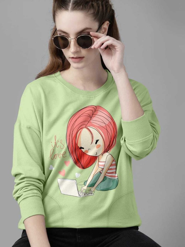 ONE X Full Sleeve Printed Women Sweatshirt - Buy ONE X Full Sleeve Printed  Women Sweatshirt Online at Best Prices in India