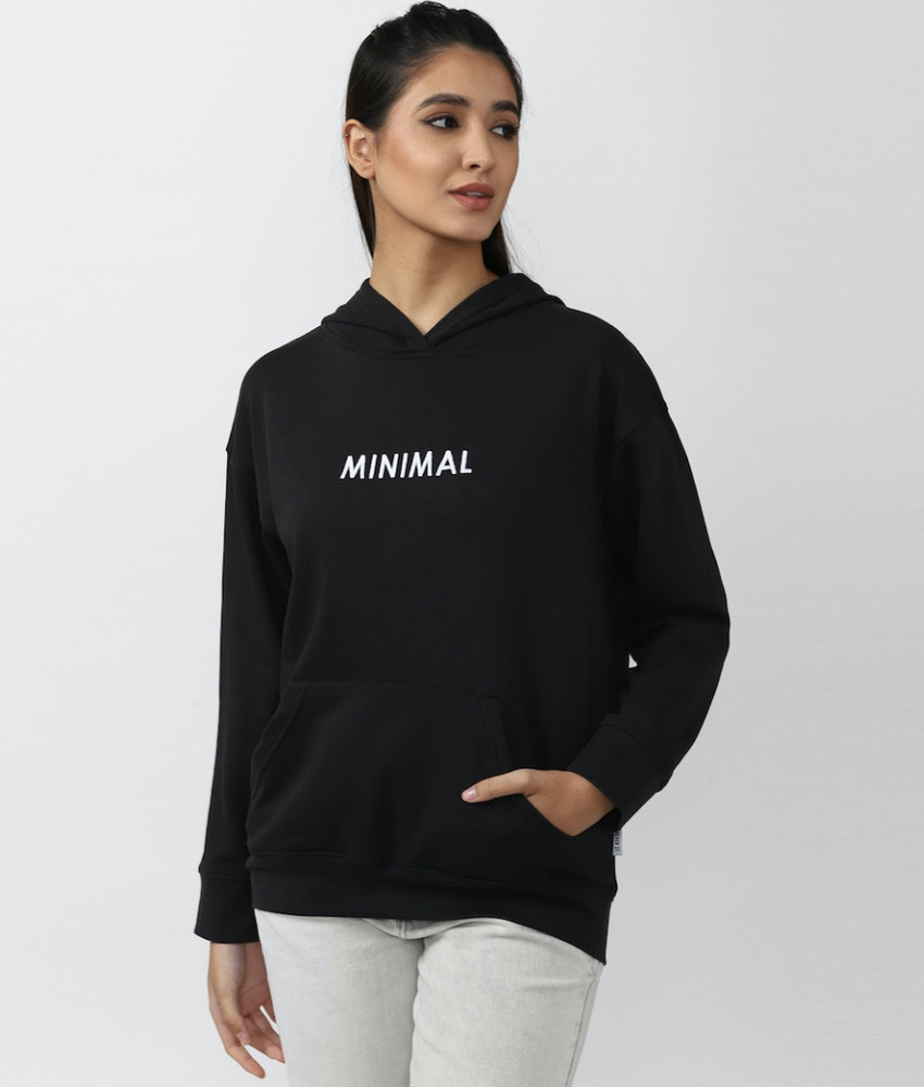Forever 21 black sweatshirt cheap