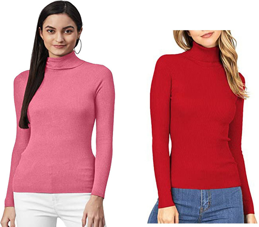 High neck 2024 tops for winter