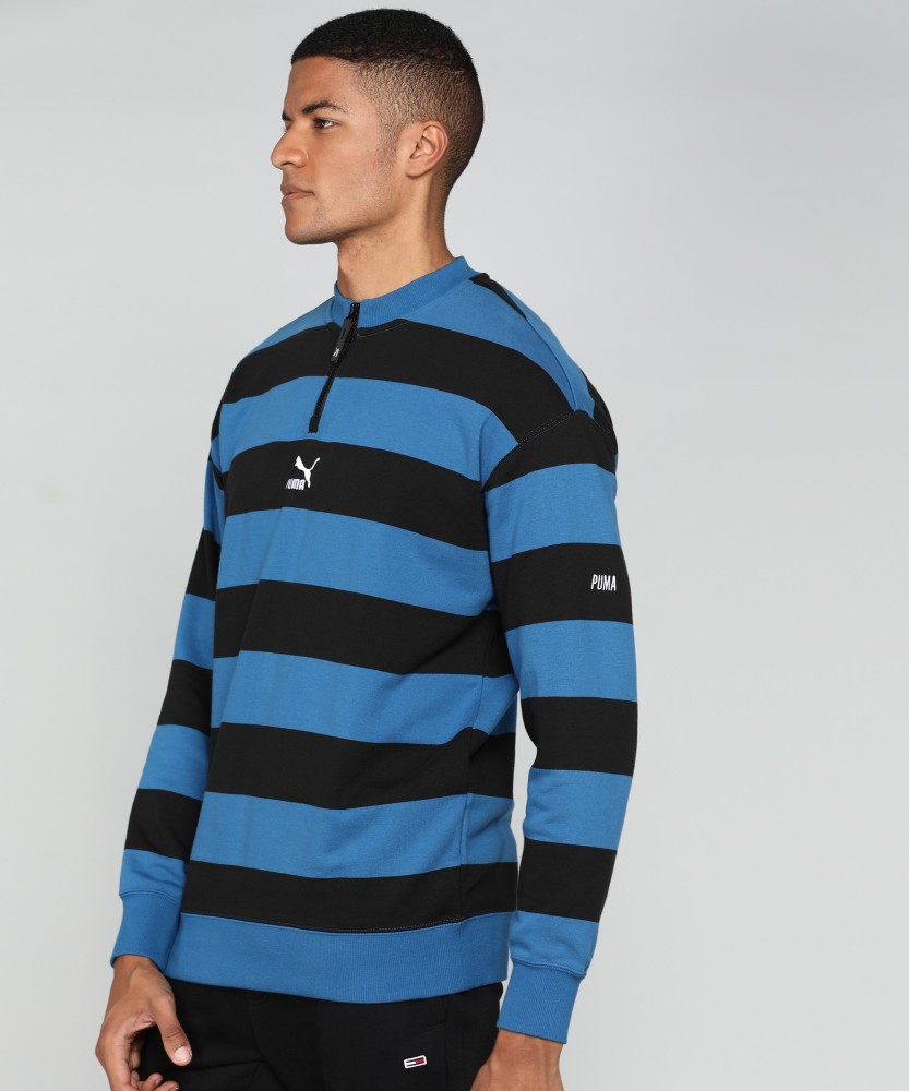 Puma sale striped hoodie