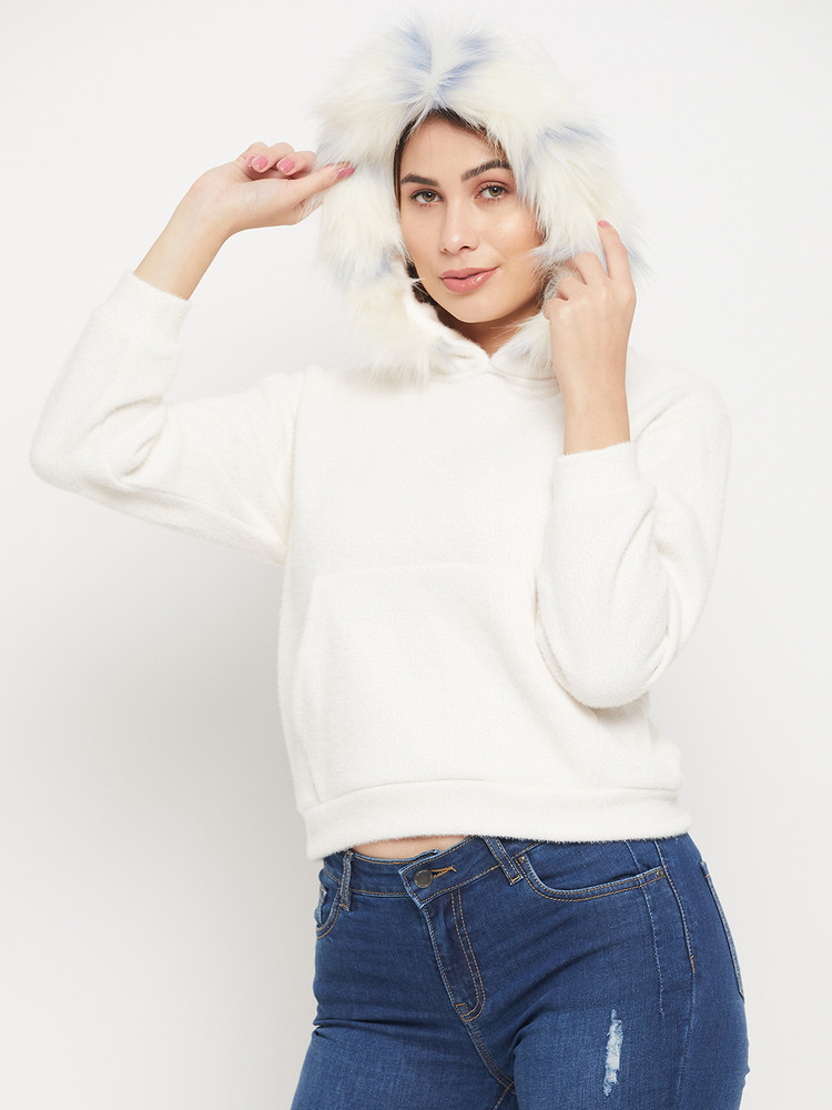 MADAME Full Sleeve Self Design Women Reversible Sweatshirt Buy MADAME Full Sleeve Self Design Women Reversible Sweatshirt Online at Best Prices in India Flipkart