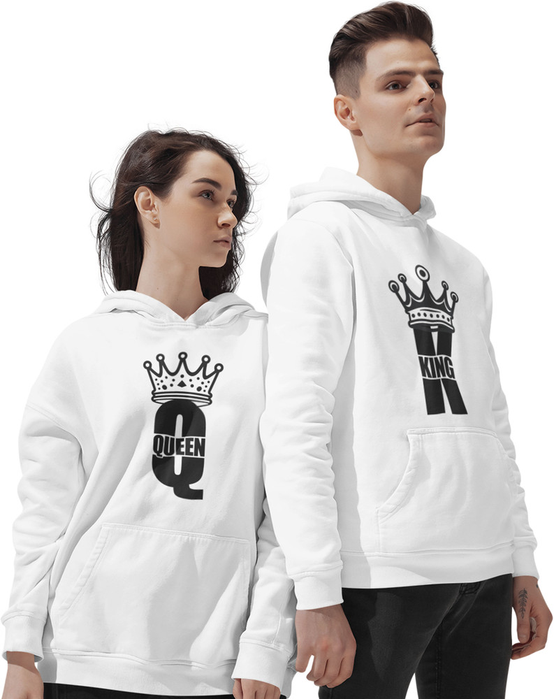 Couple Hoodies King and Queen Couple