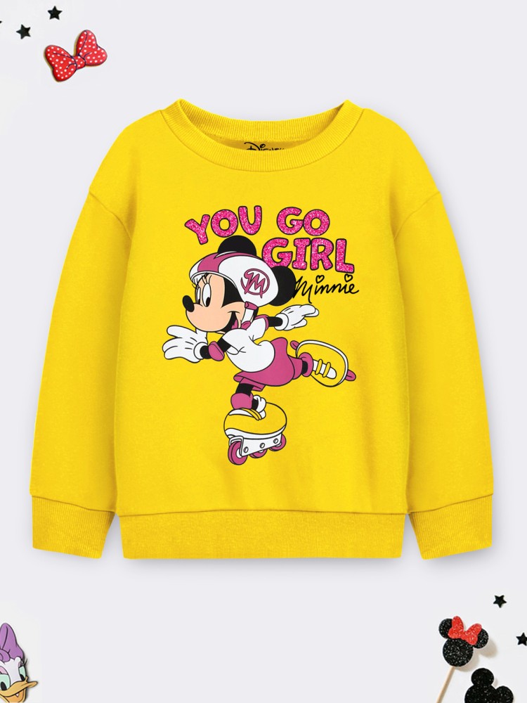 DISNEY BY MISS CHIEF Full Sleeve Graphic Print Girls Sweatshirt Buy DISNEY BY MISS CHIEF Full Sleeve Graphic Print Girls Sweatshirt Online at Best Prices in India Flipkart