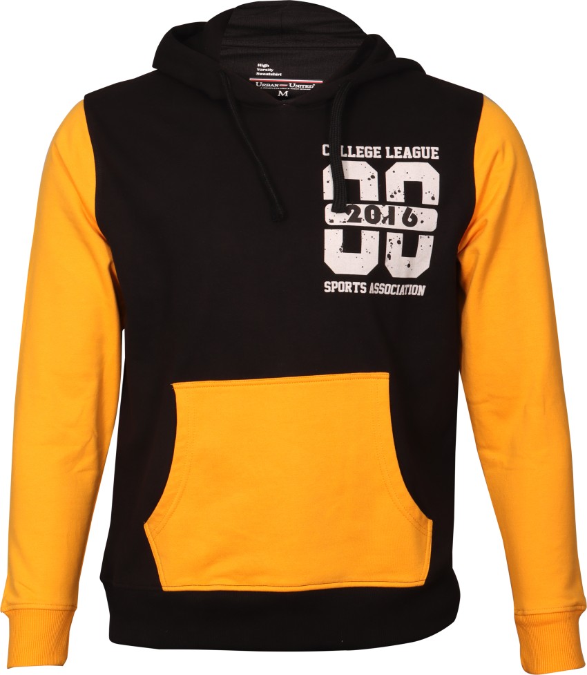 Yellow hoodie flipkart sale