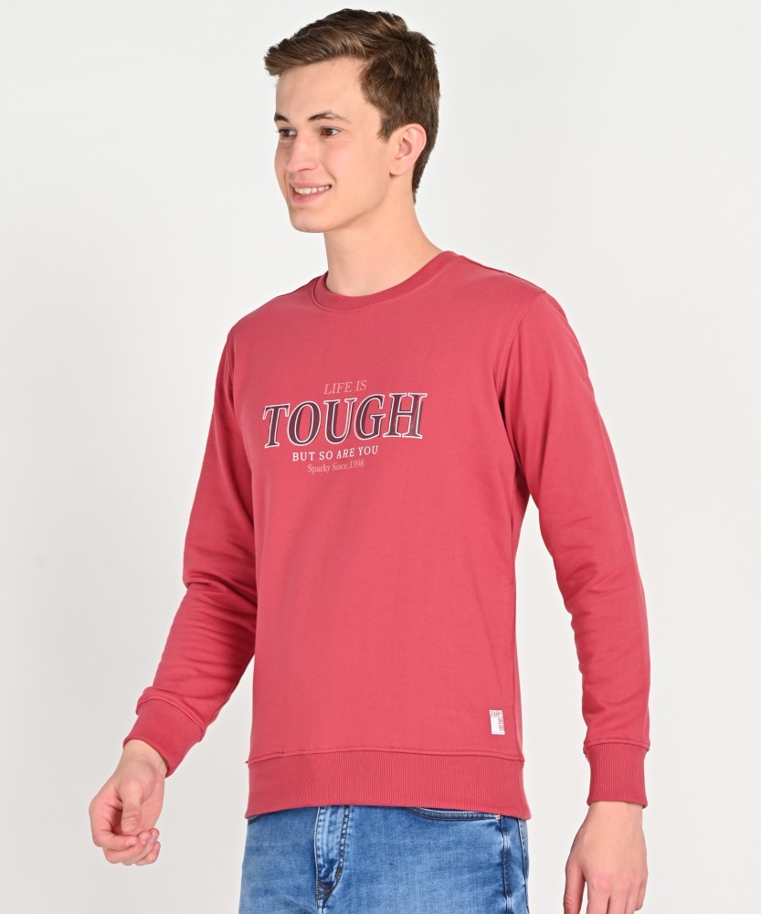 Sparky Full Sleeve Printed Men Sweatshirt - Buy Sparky Full Sleeve 