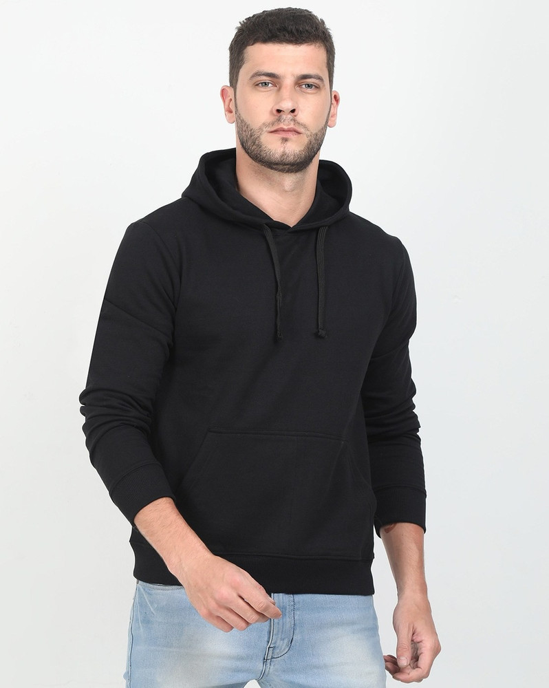 Black on sale hoodie flipkart