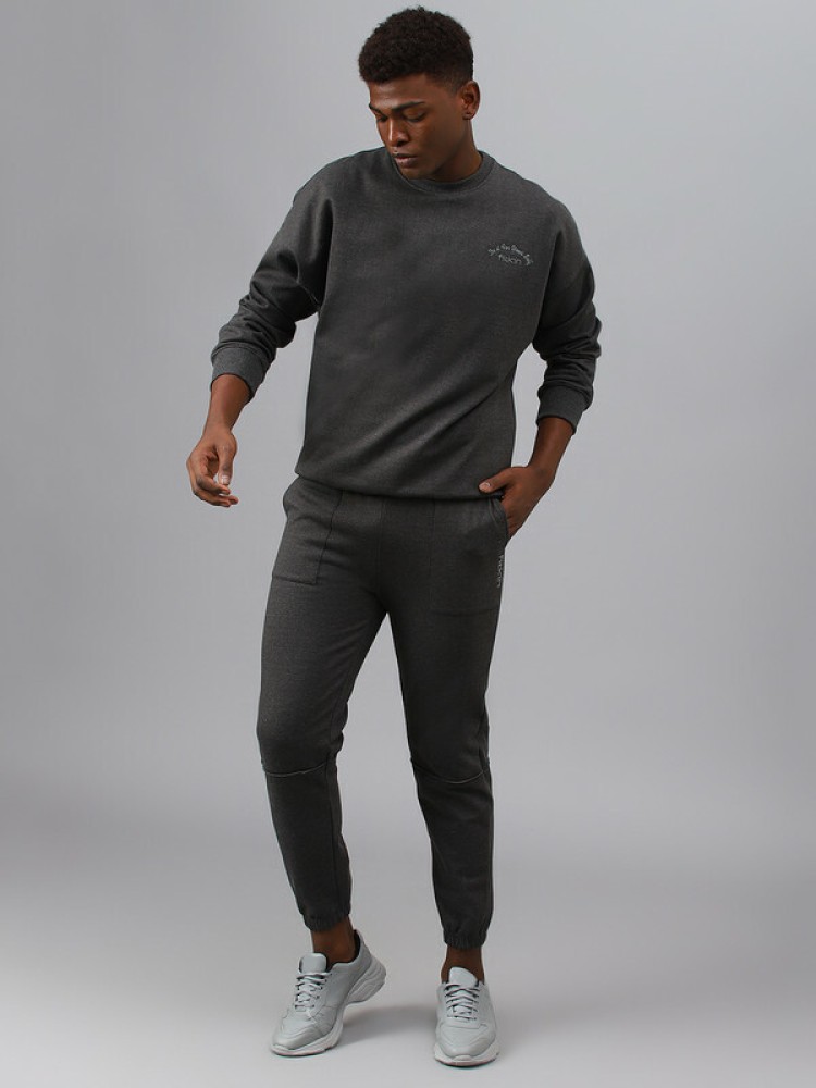 Fitkin Full Sleeve Solid Men Sweatshirt - Buy Fitkin Full Sleeve Solid Men  Sweatshirt Online at Best Prices in India