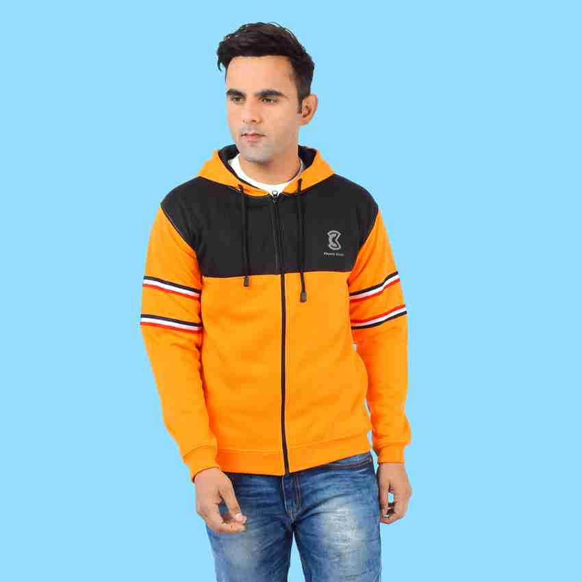 Orange sales hoodie sweater