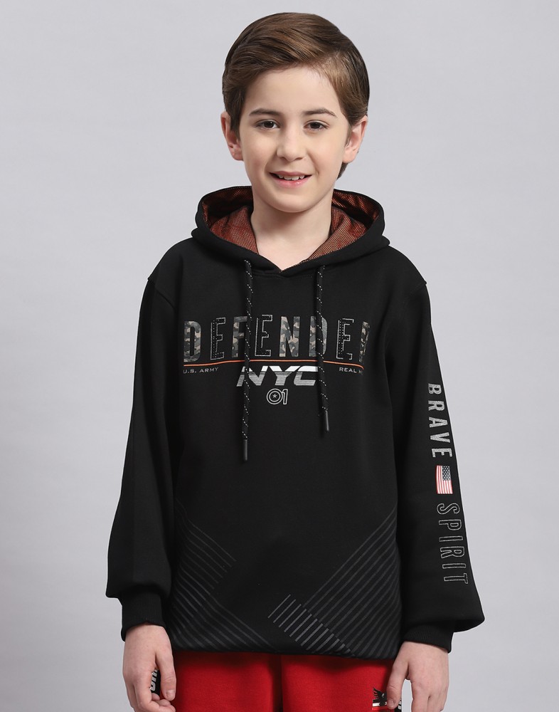 MONTE CARLO Full Sleeve Printed Boys Sweatshirt Buy MONTE CARLO