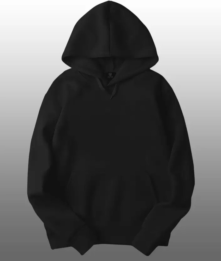 Eight-X | Designer Menswear | Black Hooded Sweatshirt Black / S