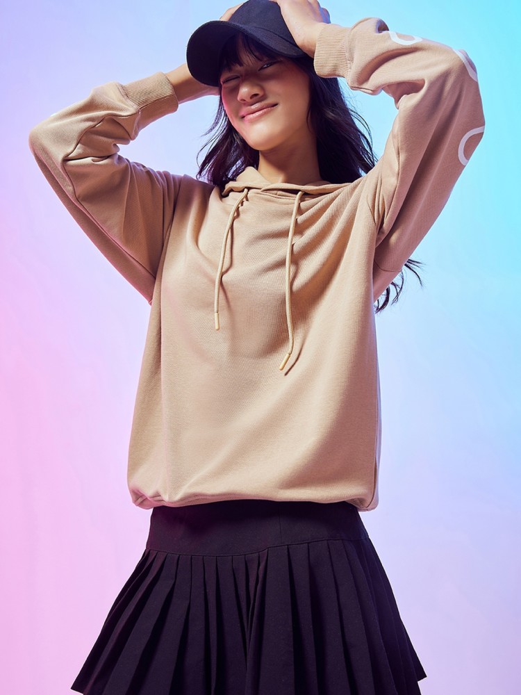 BEWAKOOF Full Sleeve Printed Women Sweatshirt - Buy BEWAKOOF Full Sleeve Printed  Women Sweatshirt Online at Best Prices in India