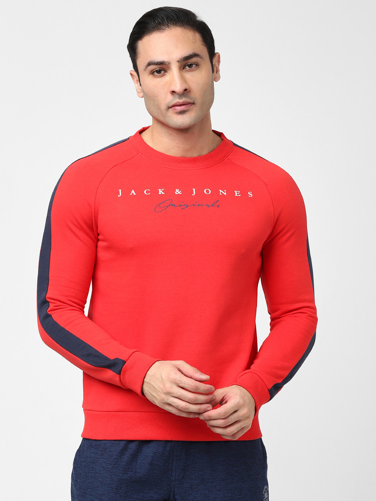 JACK JONES Full Sleeve Printed Men Sweatshirt Buy JACK JONES Full Sleeve Printed Men Sweatshirt Online at Best Prices in India Flipkart