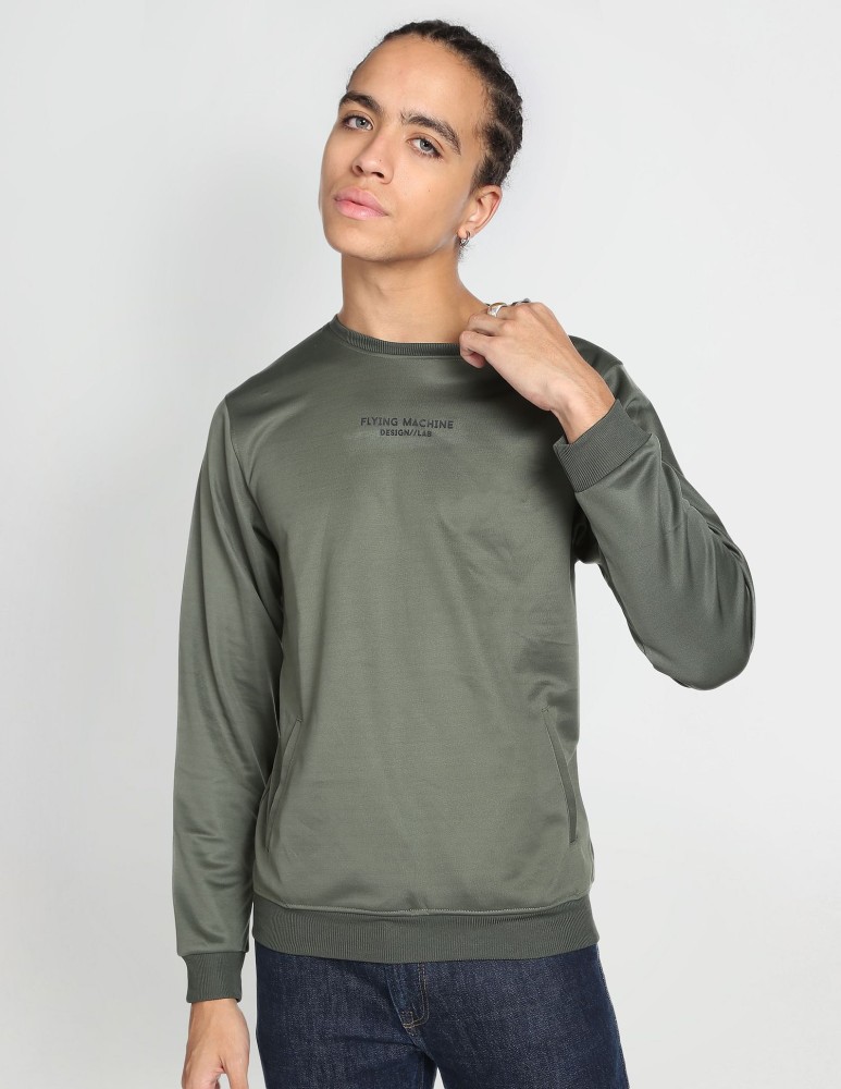 FLYING MACHINE Full Sleeve Solid Men Sweatshirt Buy FLYING MACHINE Full Sleeve Solid Men Sweatshirt Online at Best Prices in India Flipkart