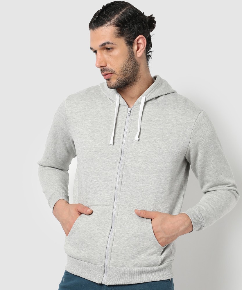 Campus sutra full store sleeve solid men's sweatshirt