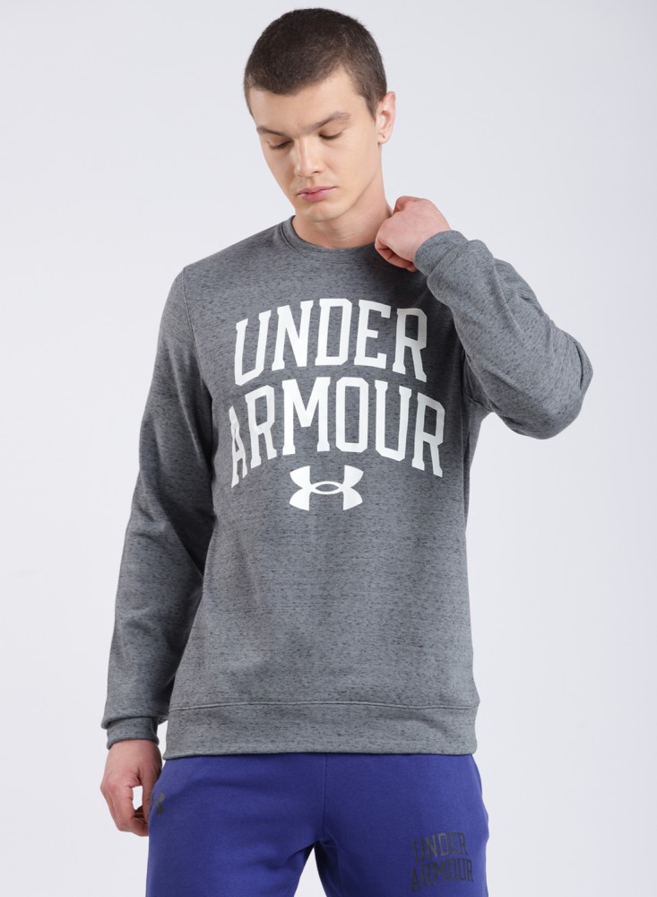 UNDER ARMOUR Full Sleeve Printed Men Sweatshirt