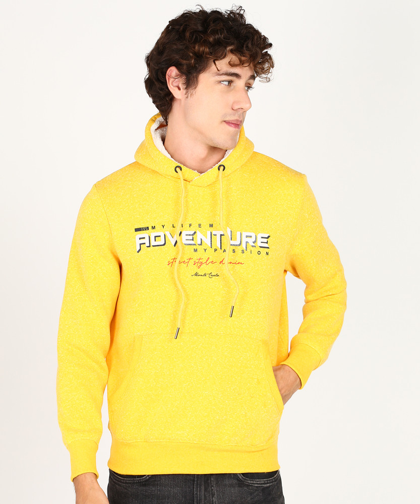Yellow hoodie sale flipkart