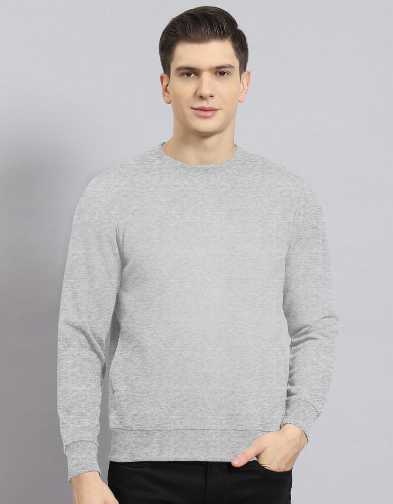 Full sleeve solid men sweatshirt hotsell
