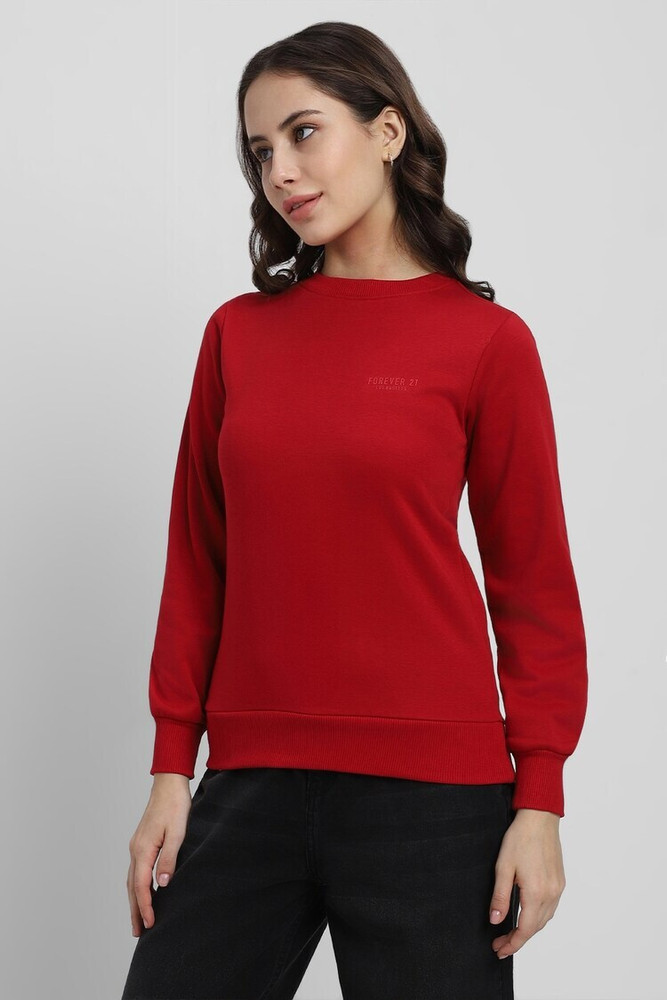 Forever 21 red sweatshirt 2025