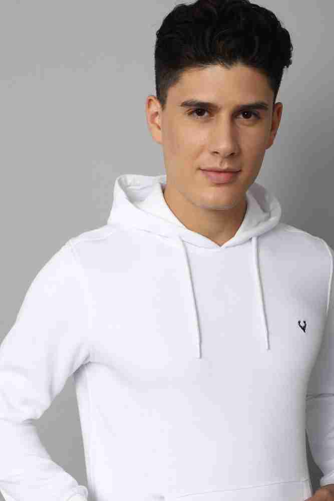 Allen solly white discount hoodie