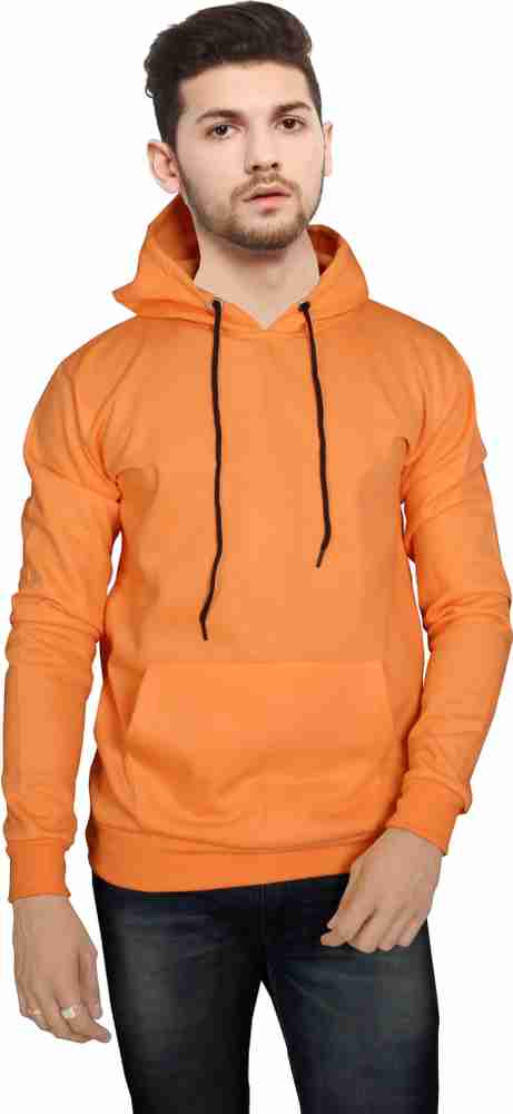 Orange colour sales sweatshirt