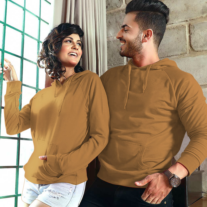 AKSHAT CREATION Full Sleeve Solid Couple Sweatshirt Buy AKSHAT
