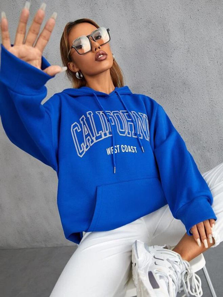 Royal blue sweatshirt womens new arrivals