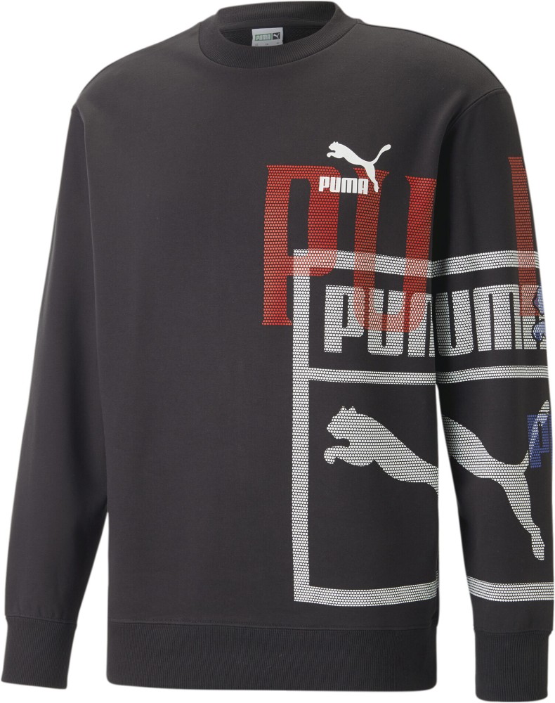 Puma full sleeve printed men's sweatshirt sale